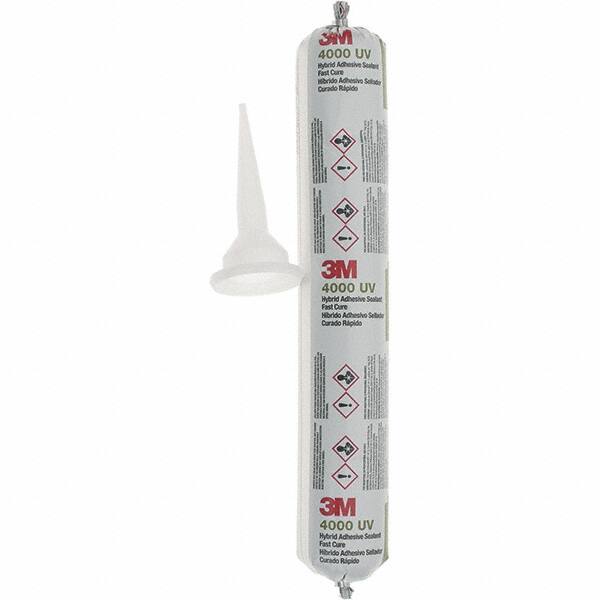 Hybrid Adhesive Sealant: 600 mL Tube, White, Elastomer MPN:7010330455