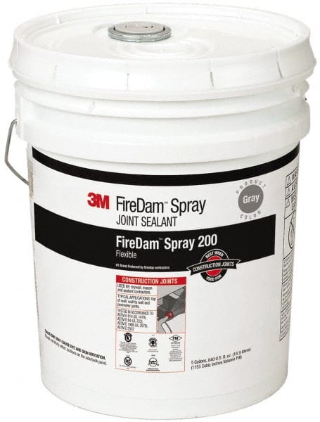 Joint Sealant: 5 gal Pail, Gray, Elastomer MPN:7100006336