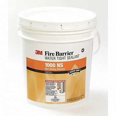 Fire Barrier Sealant 4-1/2 gal Gray MPN:1000-N/S-4.5GAL