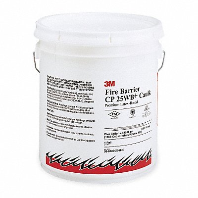 Fire Barrier Sealant 5 gal Red-Brown MPN:CP-25WB+5GAL