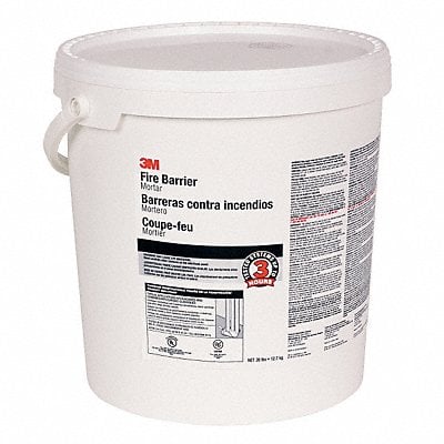 Fire Barrier Mortar 5 gal Off-White MPN:MORTAR-28LB*