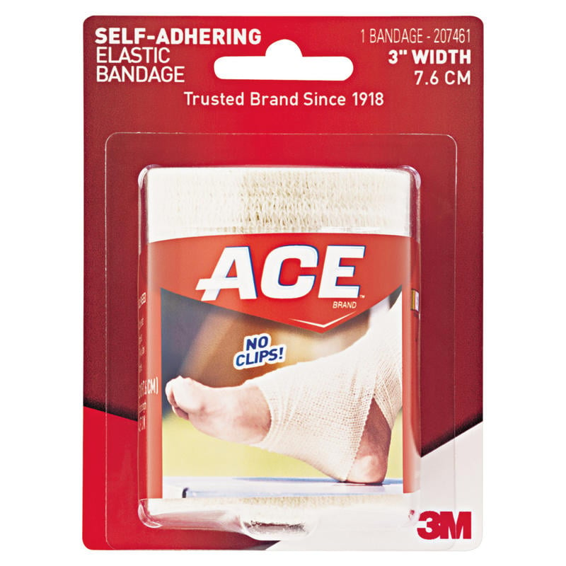 ACE Athletic Support Wrap, 3in Width, Tan (Min Order Qty 8) MPN:207461