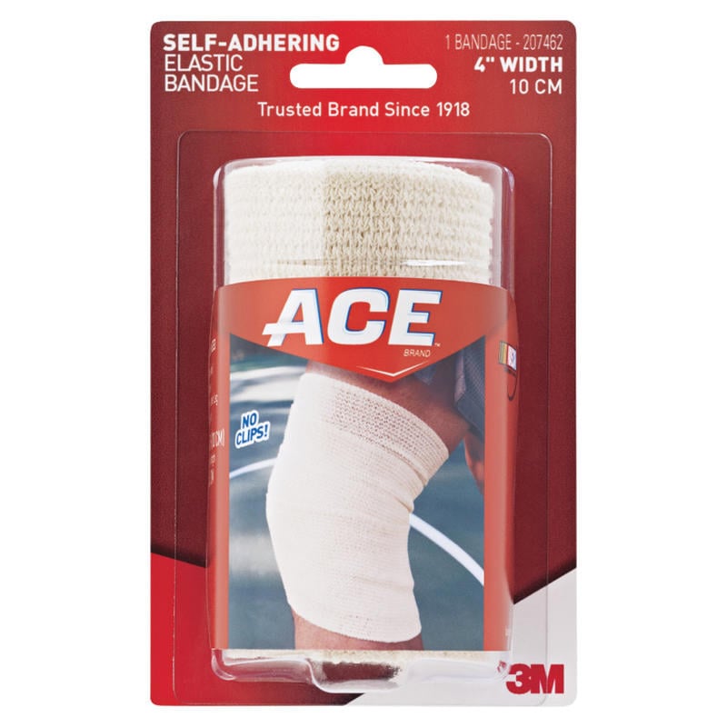 ACE Athletic Support Wrap, 4in Width, Tan (Min Order Qty 8) MPN:207462