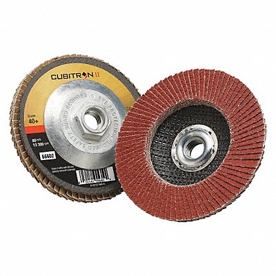 H7327 Flap Disc 4 1/2 in Dia 5/8 in Arbor MPN:7100058067