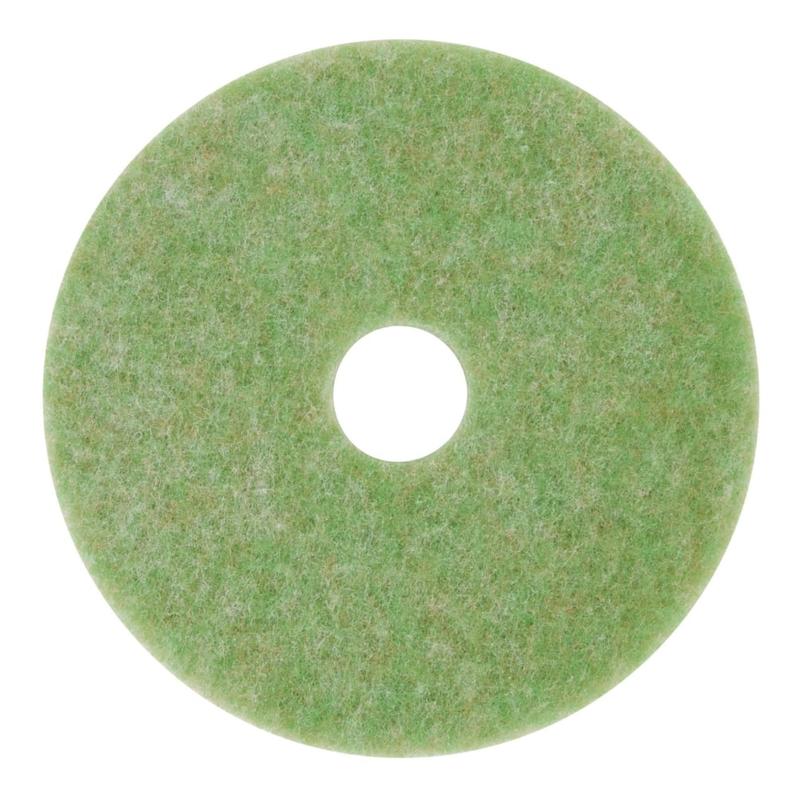 3M 5000 TopLine Autoscrubber Floor Pads, 17in, Green, Pack Of 5 Pads (Min Order Qty 2) MPN:5000-17