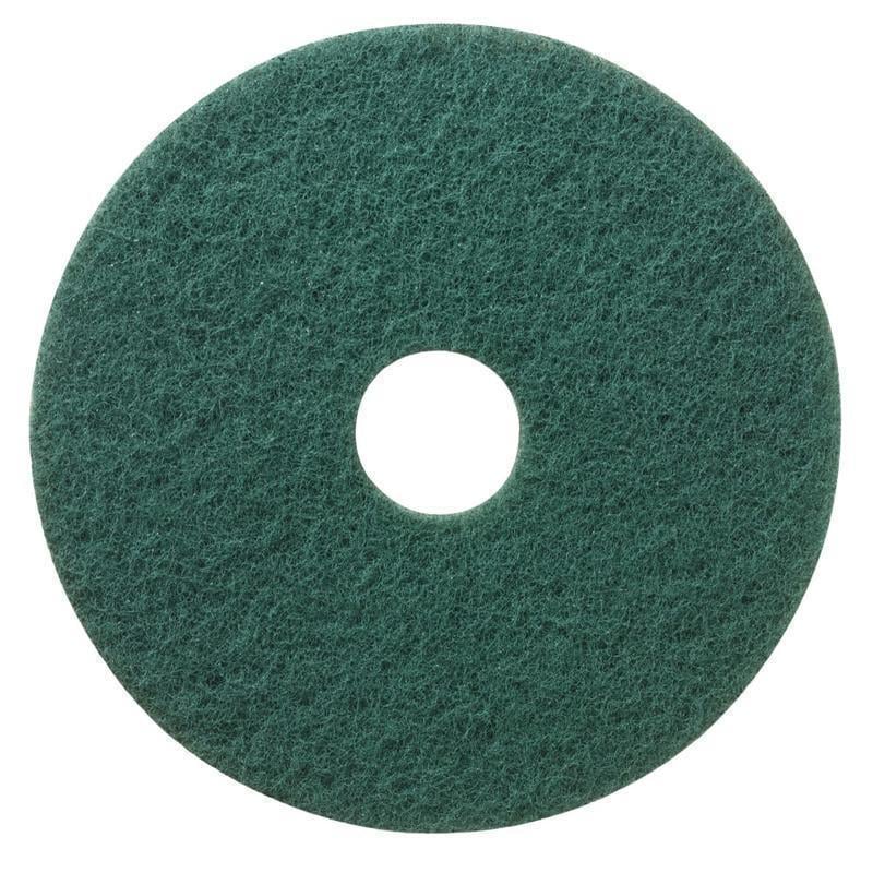 Niagara Scrubbing Floor Pads, 5400N, 17in, Green, Pack Of 5 (Min Order Qty 4) MPN:5400N-17