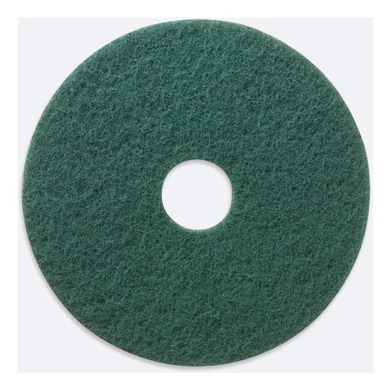 Niagara 5400N Scrubbing Pads, 15in, Green, Pack Of 5 Pads (Min Order Qty 4) MPN:5400N15