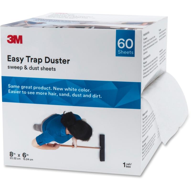 3M Easy Trap Duster - 5in Width x 6in Depth - White - 480 / Carton MPN:59032WCT