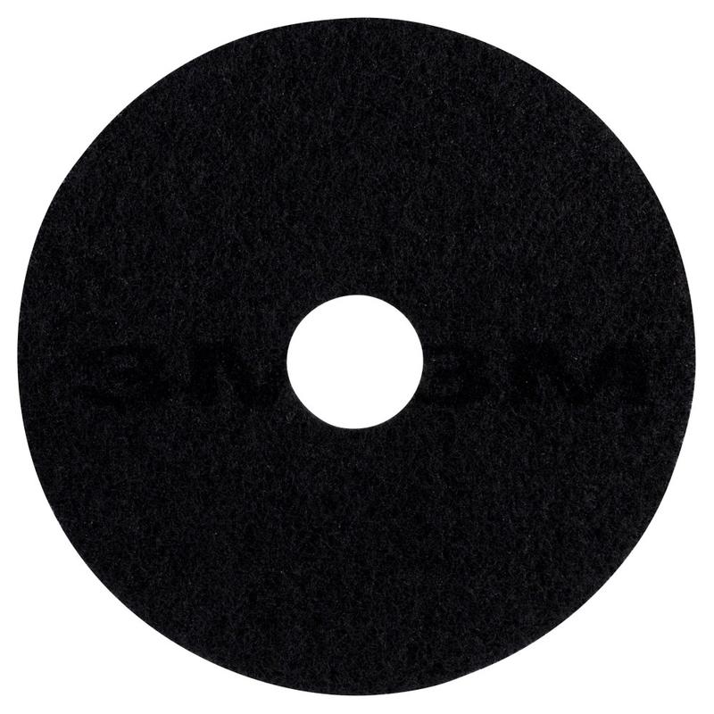 3M 7200 Stripping Floor Pads, 19in Diameter, Black, Case Of 5 (Min Order Qty 2) MPN:7200-19