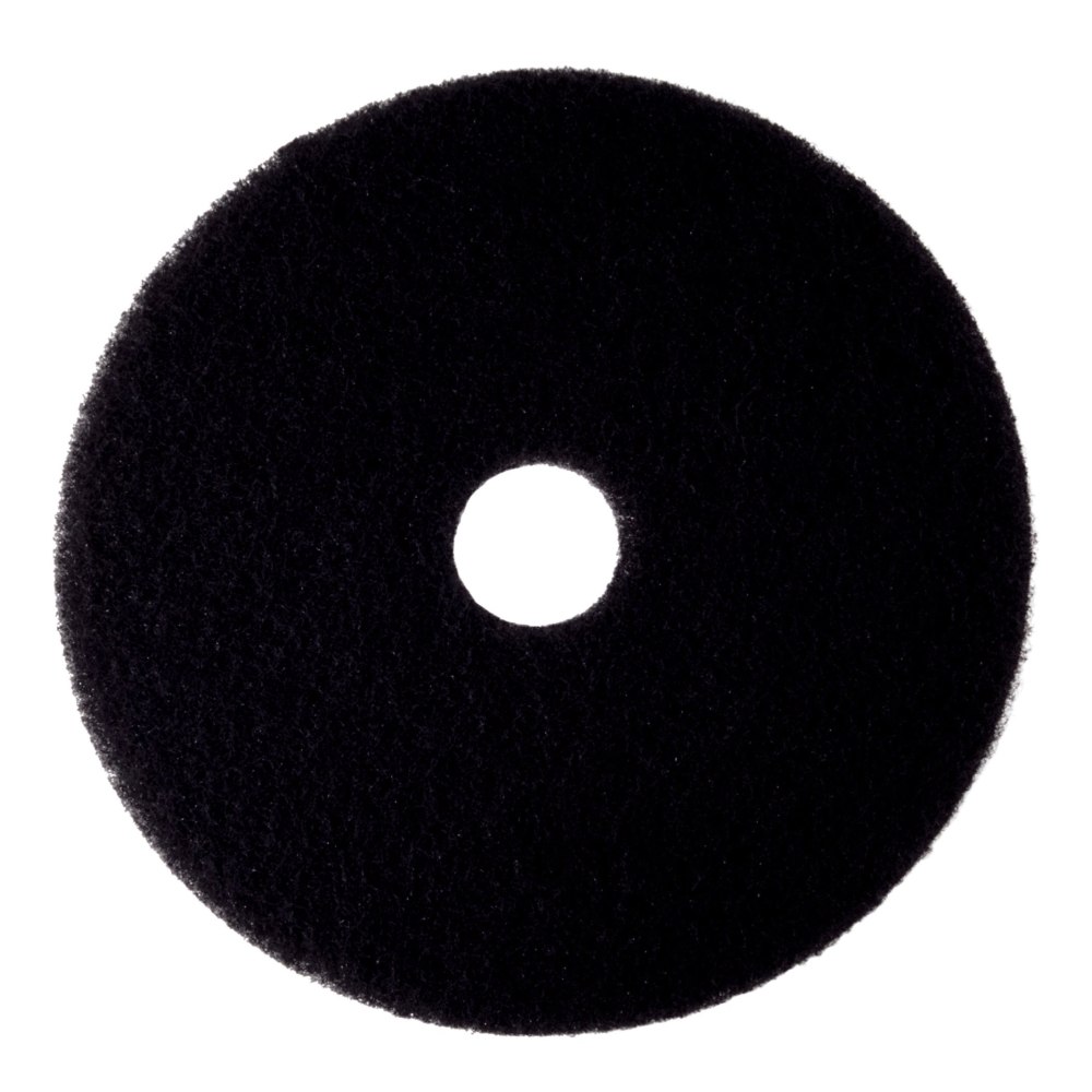 3M 7300 High-Productivity Floor Stripping Pads, 20in, Black, Case Of 5 MPN:7300-20