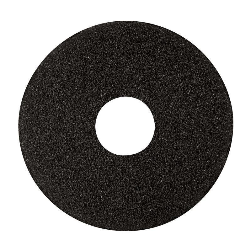 Niagara 7400N Stripping Floor Pad, High-Performance, 17in Diameter, Black, Pack Of 5 (Min Order Qty 3) MPN:7400N-17