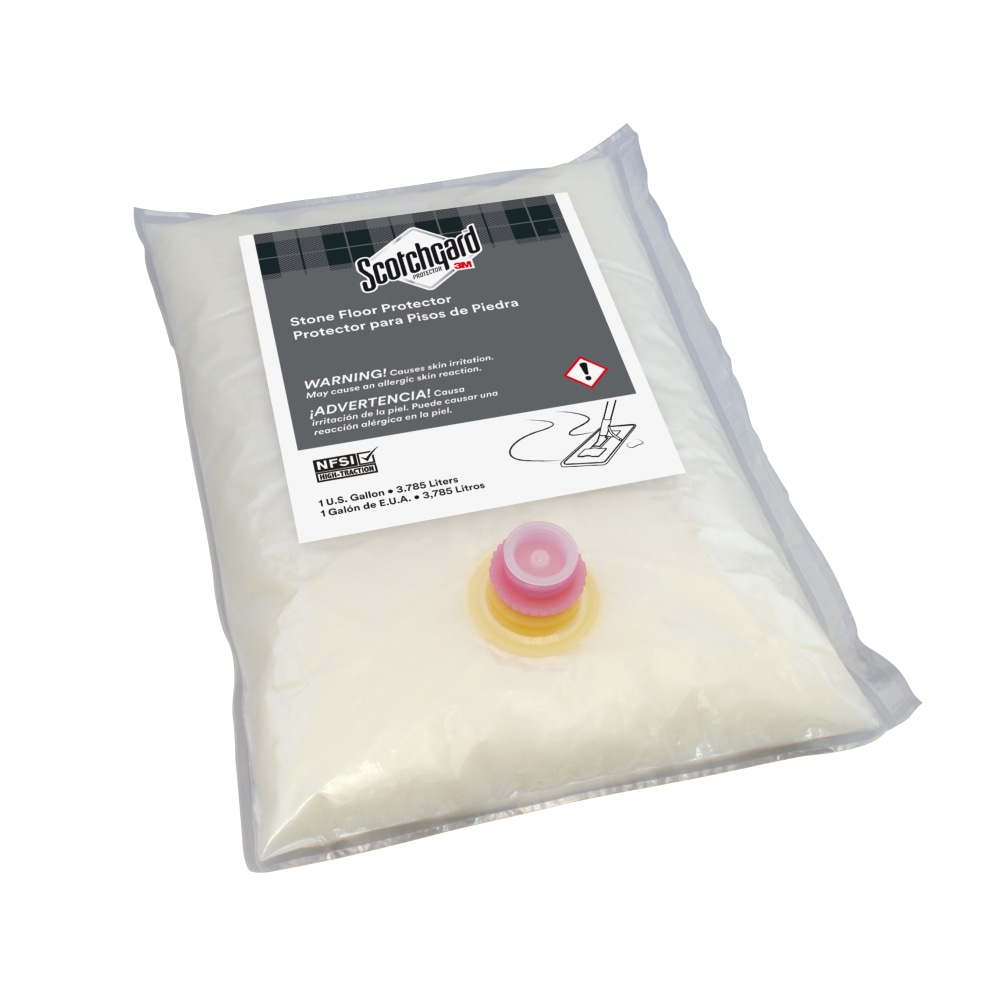 Scotchgard Stone Floor Protector, 3.785 Liter, Case Of 2 Bags MPN:SFP-1G