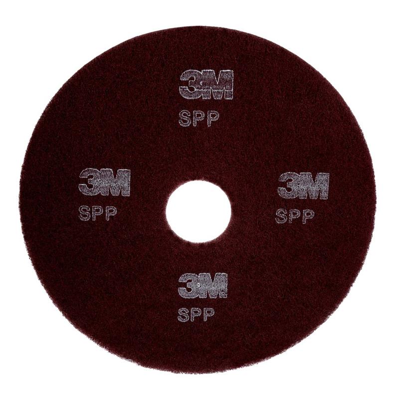 Scotch-Brite Surface Preparation Pad, 19in, Brown (Min Order Qty 5) MPN:SPP19