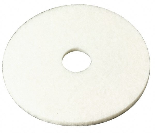 White Super Polish Pad 4100, White, 432 mm x 82 mm, 17 in, 5 ea/Case MPN:7000000664