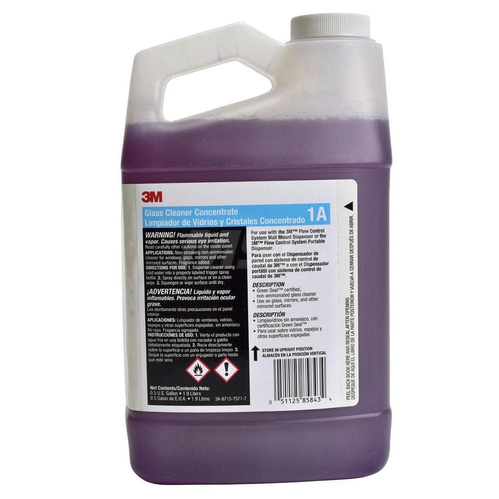 Glass Cleaner Concentrate 1A, 0.5 gal, 4/Case MPN:7010385971