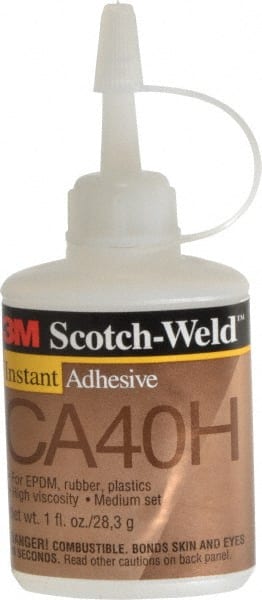 Adhesive Glue: 1 oz Bottle, Yellow MPN:7000000895