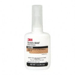 Adhesive Glue: 1 oz Bottle, Clear MPN:7000000900