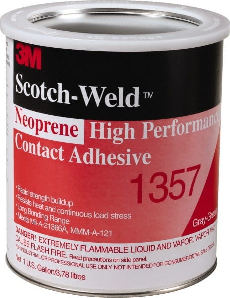 Contact Adhesive Glue: 1 gal Can, Light Yellow MPN:7000046325