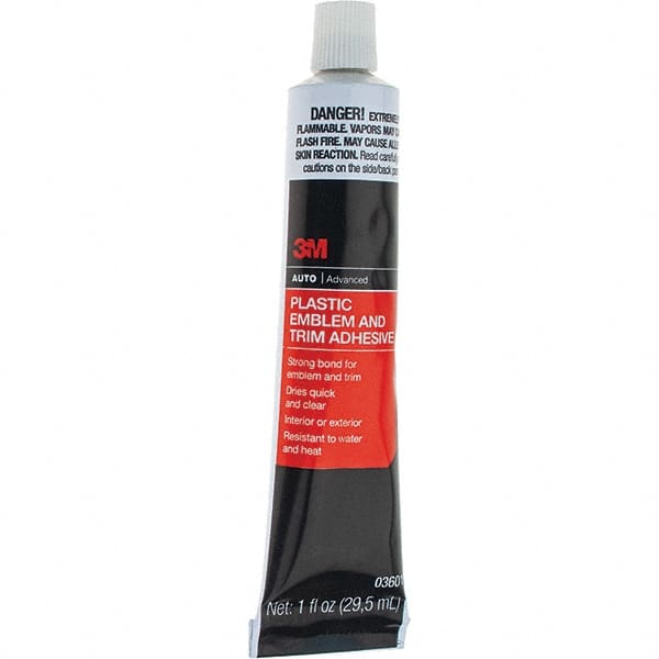 Contact Adhesive Glue: 1 oz Tube, Clear MPN:7010294867