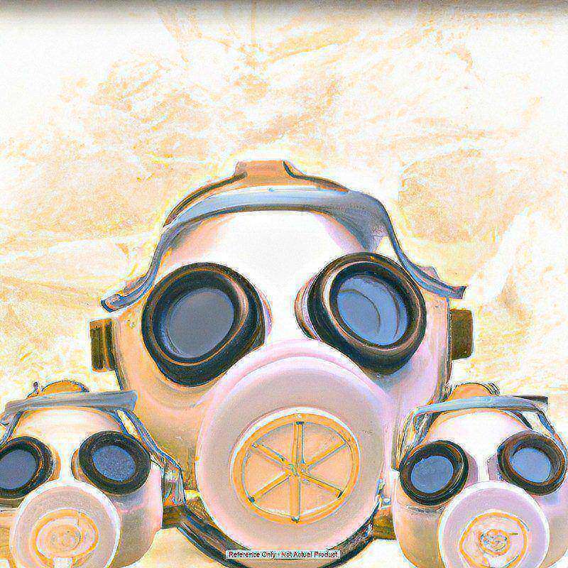 Half Mask Respirator Kit L Gray Teal MPN:29WT67-4MH55