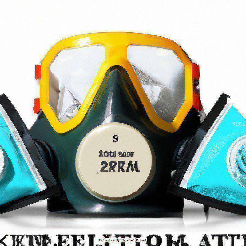 Half Mask Respirator Kit L Gray Teal MPN:29WT70-4JG11