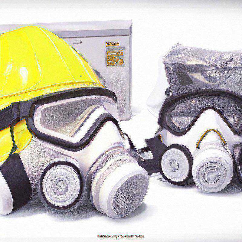 Half Mask Respirator Kit S Gray MPN:5AM53-4JG10