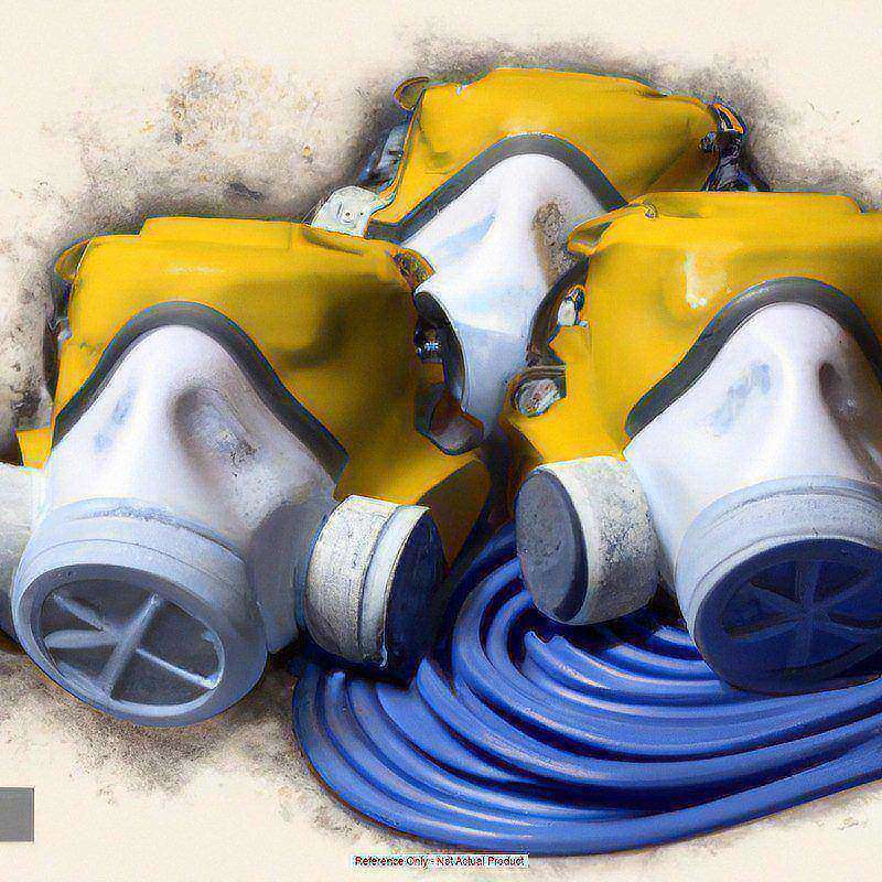 Half Mask Respirator Kit M Gray MPN:6AD97-5WYZ4