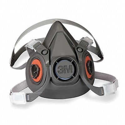 F8766 Half Mask Respirator Elastomer Gray MPN:6300