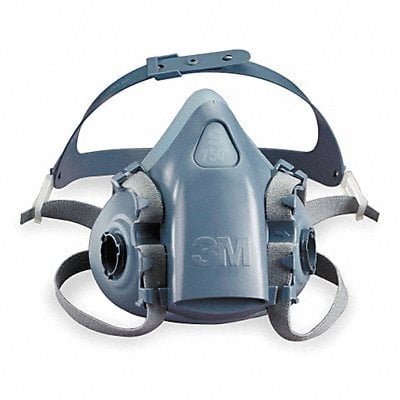 F9175 Half Mask Respirator Silicone Blue Gray MPN:7501