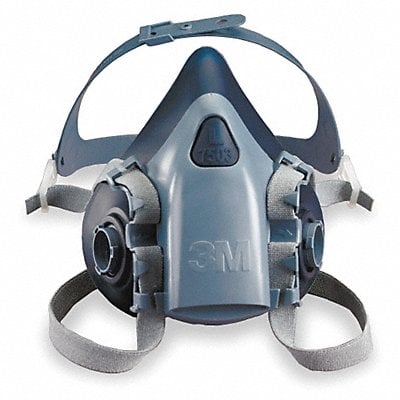 F9175 Half Mask Respirator Silicone Blue Gray MPN:7503