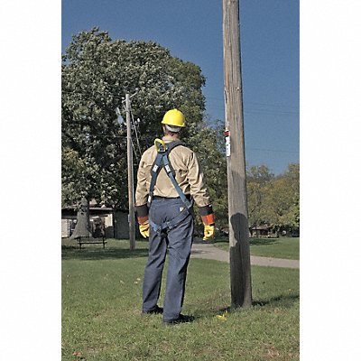 Full Body Harness M 310 lb Bl/Gry/Ylw MPN:1110840