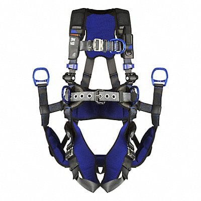 Harness L Gray Quick-Connect Polyester MPN:1113192