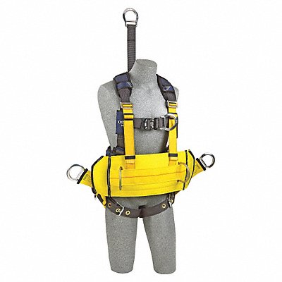 Harness L Gray Quick-Connect Polyester MPN:1113292