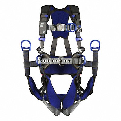 Harness 2XL Gray Quick-Connect Polyester MPN:1113374