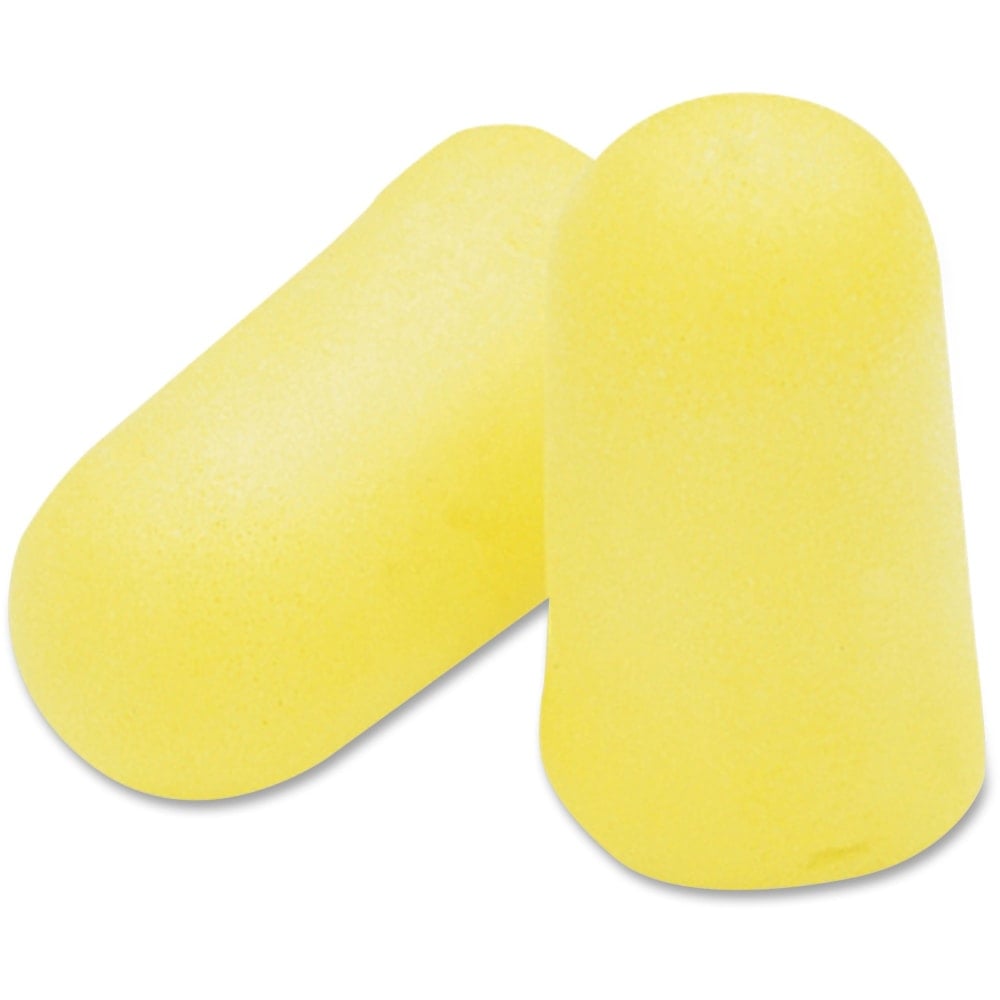 E-A-R TaperFit Uncorded Earplugs - Noise Protection - Polyurethane Foam - Yellow - Comfortable, Disposable, Uncorded, Noise Reduction - 200 / Box (Min Order Qty 2) MPN:312-1219