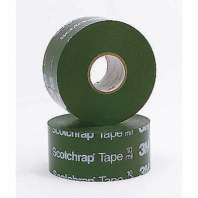 Elec Tape 100 ft Lx1 W 10 mil Black PK48 MPN:50-UNPRINTED-1X100FT