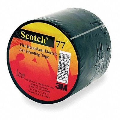 Elec Tape 20 ft Lx1 1/2 W 30 mil Black MPN:77BLACK-1-1/2X20FT