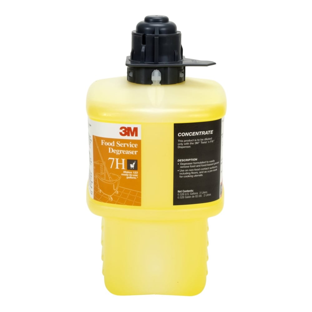 3M 7H Food Service Degreaser Concentrate, 67.6 Oz Bottle MPN:7H-EA