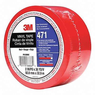 Floor Tape Red 2 inx108 ft Roll MPN:471