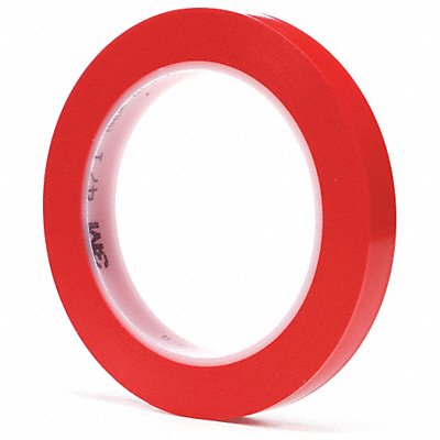 Floor Tape Red 1/2 inx108 ft Roll PK72 MPN:471