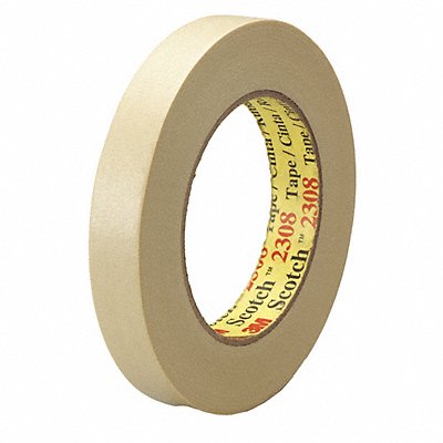 Masking Tape 1 7/8 W 60 yd L Tan PK24 MPN:2308