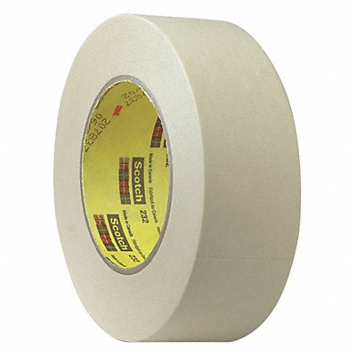 Masking Tape 1 3/8 W 60 yd L Tan PK24 MPN:232