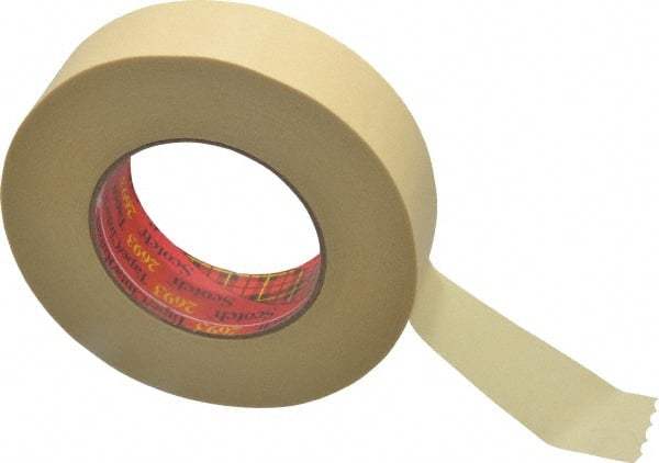 Masking Tape: 38 mm Wide, 60 yd Long, 7.9 mil Thick, Tan MPN:7000088380