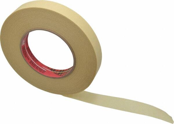 Masking Tape: 18 mm Wide, 60 yd Long, 7.9 mil Thick, Tan MPN:7000088391