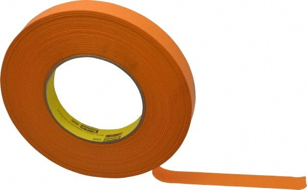 Masking Tape: 18 mm Wide, 60 yd Long, 9.5 mil Thick, Orange MPN:7000088506