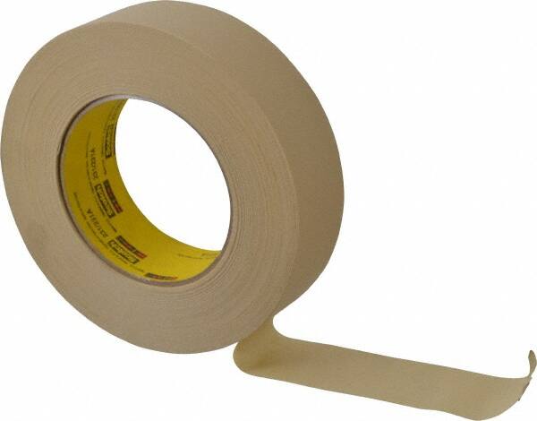 Masking Tape: 38 mm Wide, 60 yd Long, 7.6 mil Thick, Tan MPN:7000088515