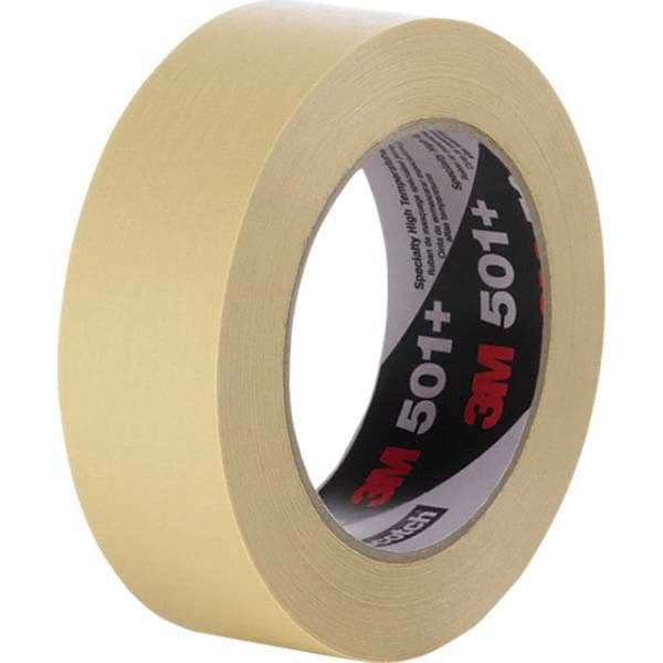 Masking Tape: 1490 mm Wide, 55 m Long, 7.3 mil Thick, Tan MPN:7000089185