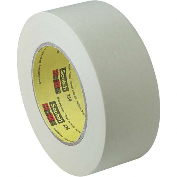 Masking Tape: 144 mm Wide, 55 m Long, 5.9 mil Thick, Tan MPN:7000124040