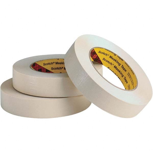 Masking Tape: 96 mm Wide, 55 m Long, 7.6 mil Thick, Tan MPN:7000124176