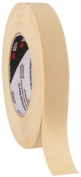 Masking Tape: 24 mm Wide, 55 m Long, 7.3 mil Thick, Tan MPN:7000138486